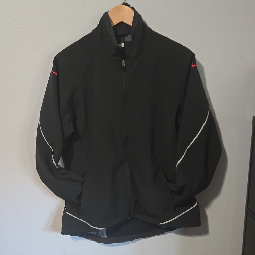 Black Nike Womens Jacket In Size Large